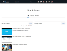 Tablet Screenshot of boxsoftware.com